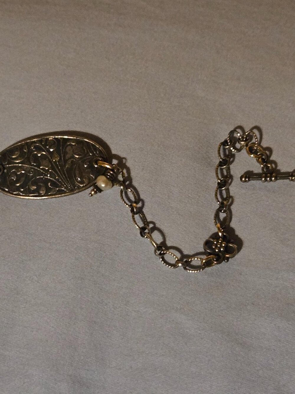 Ashleigh George .925 Sterling Silver Scrioture Bracelet
